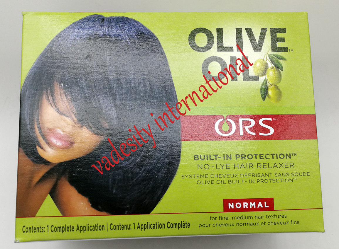 Free Delivery ORS olive oil hair relaxer kit normal strengthnourishing