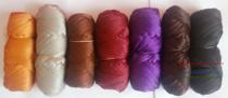 Vadesity 100% acrylic brazil wool hair rasta yarn mesh