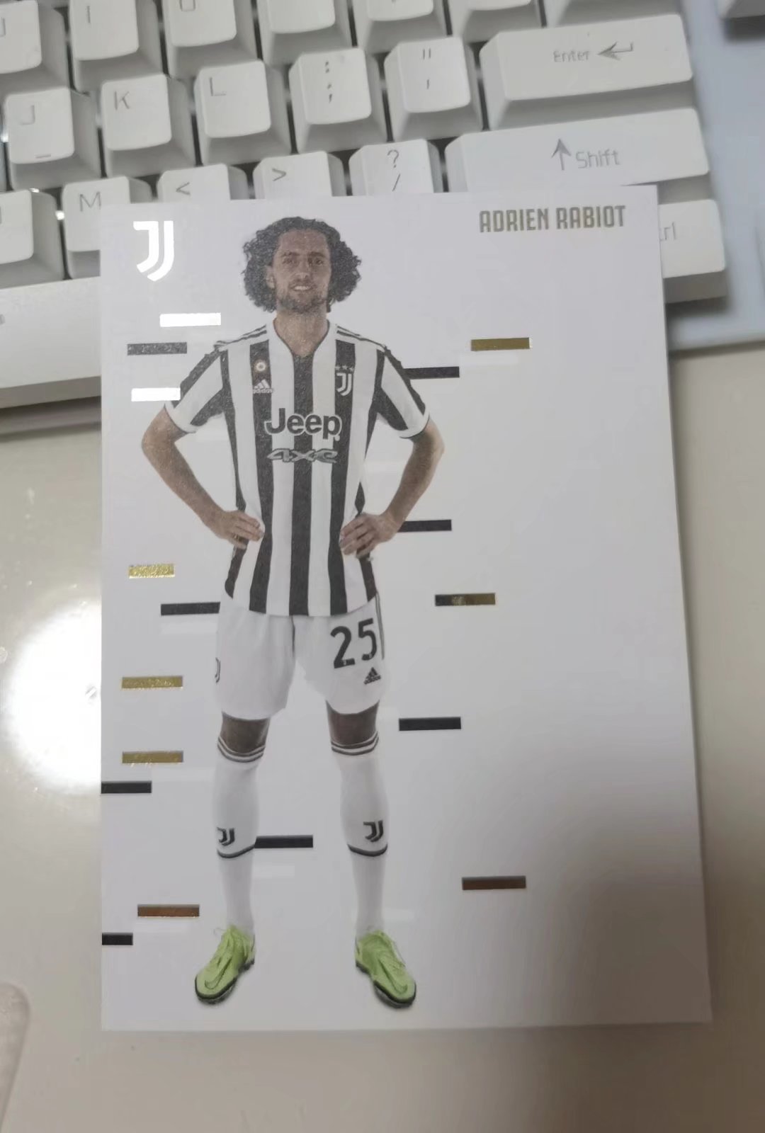 Labio France's Juventus 21 22 22 Official White Card-Taobao