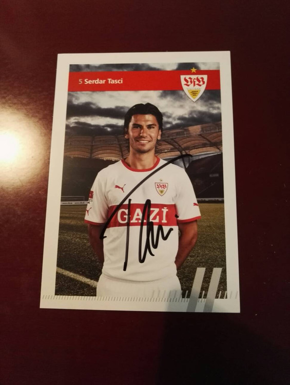 Official autograph card from Bayern Spartacus, Germany