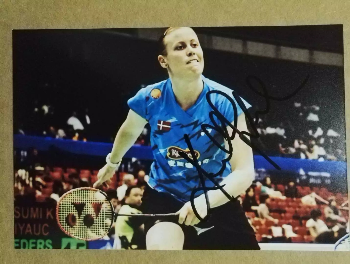 Juul Danish Badminton Rio Women's Doubles Silver Medal autographed photo