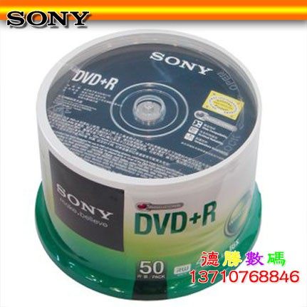 sony sony DVD R burning CD 4 7G 16X DVD blank burning disk 50 pieces