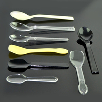 Independent transparent shaved ice scoop plastic scoop disposable ice cream scoop ice cream scoop yogurt scoop 100