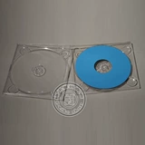Прозрачный/молоко белый одноразовый дисковый поддон CD CD -CD -ROM Box 500/Box