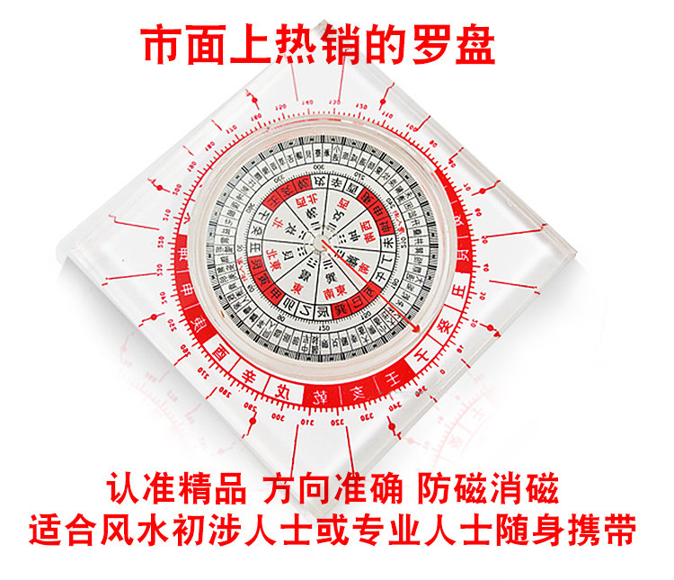 香港原裝李居明皇極全自動羅盤 高精度隨身小羅盤找吉方位