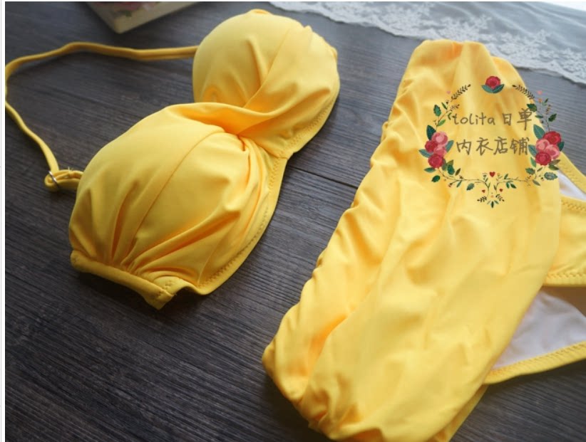 2020 new fashion hot style retro tube top one-piece show thin cover meat hot spring bikini swimsuit female swimsuit