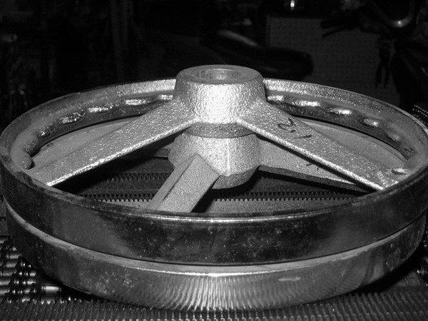 Square handwheel outer diameter 100 inner hole 12 machine tool handwheel handle plated handwheel handle cast iron handwheel handle