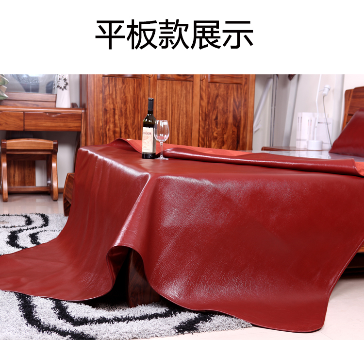 Ba mảnh lớp đầu tiên của tự nhiên ghế da da ghế da Màu mat Ruanxi 1,8 m 1,5 m đặc biệt ghế cứng - Thảm mùa hè chiếu nằm mát lưng cho be