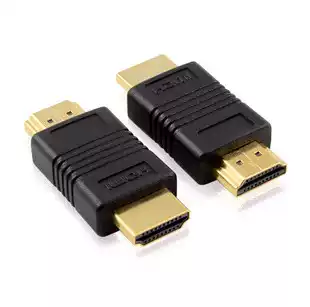 HD HDMI adapter male to male HDMI conversion head graphics card connection video adapter gold-plated straight head