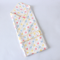  Baby 6 floors 8 layers gauze bath towels pure cotton all-cotton newborn cuddled by cover blanket bath towels with cap bag quilt