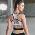 OMG Fan Yes shop dây kéo thời trang áo ngực thể thao chống sốc chạy vest phong cách phòng tập thể dục đồ lót thể thao thủy triều áo pitch Đồ lót thể thao