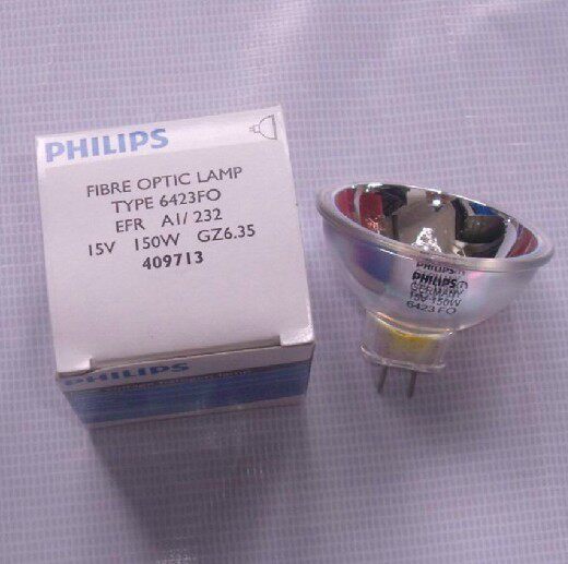Philips 6423FO EFR 15V150W endoscope biochemical instrument fiber optic lighting gastroscope cold light source bulb