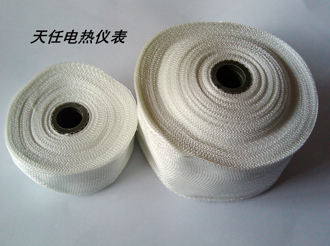 50mm glass fiber with high temperature resistant glass fiber ribbon fiberglass with high temperature insulation and temperature-resistant winding white yarn ribbon
