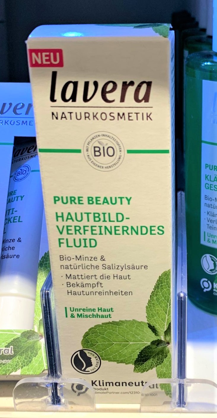 German Lavera truth Lavier mint refreshing moisturizing lotion (oily skin)