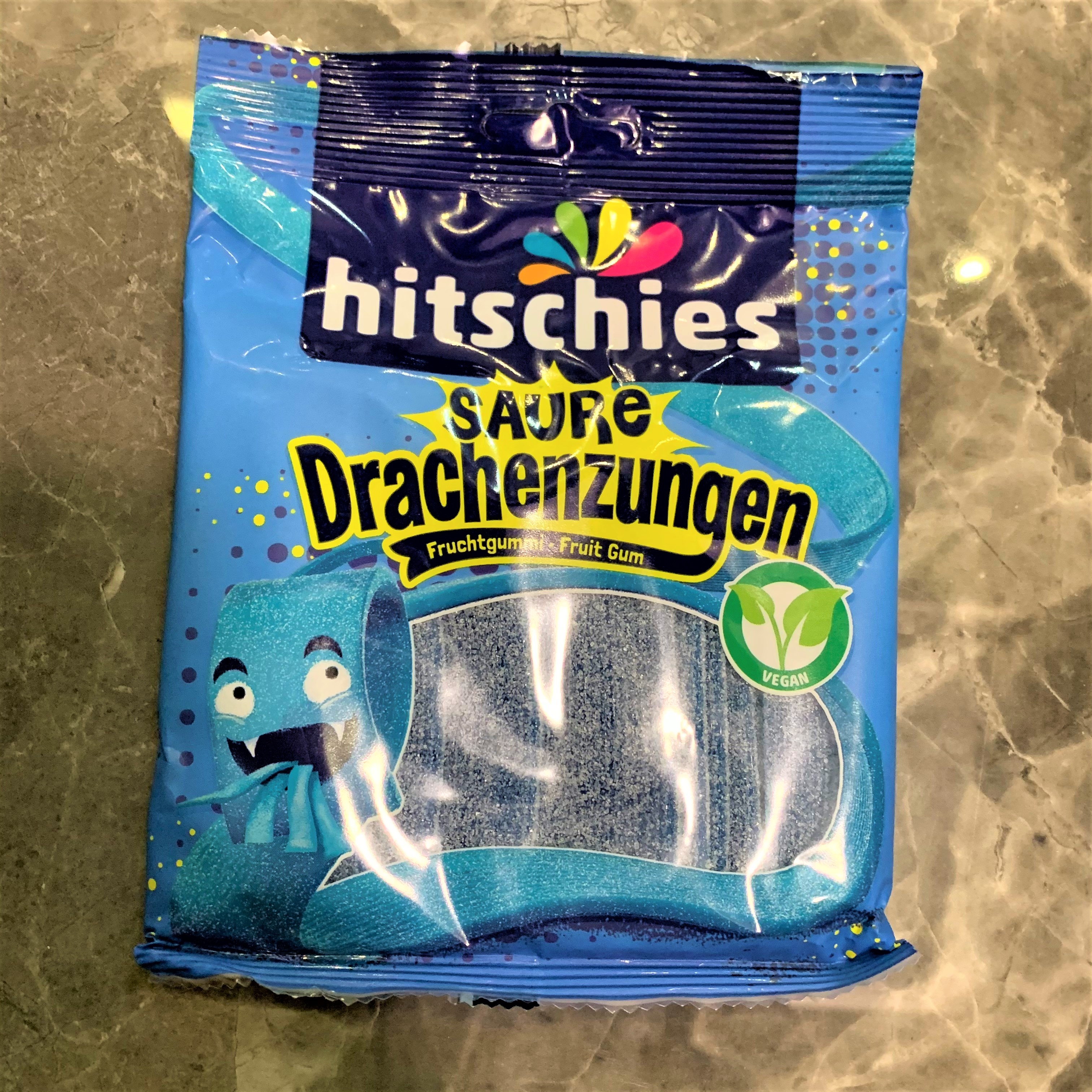 Spot German hitschler hitschies Rainbow fruit juice candy noodles fructose 125 grams