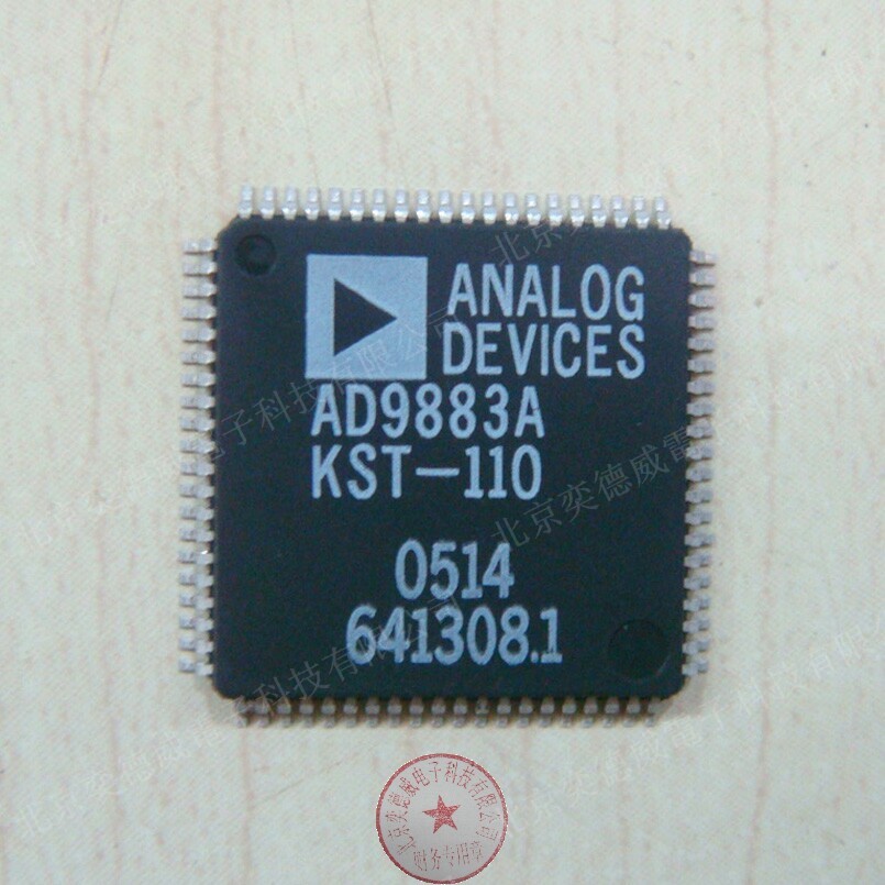 Original loaded imported brand new AD9883AKST-110 AD9883 liquid crystal driving plate IC patch