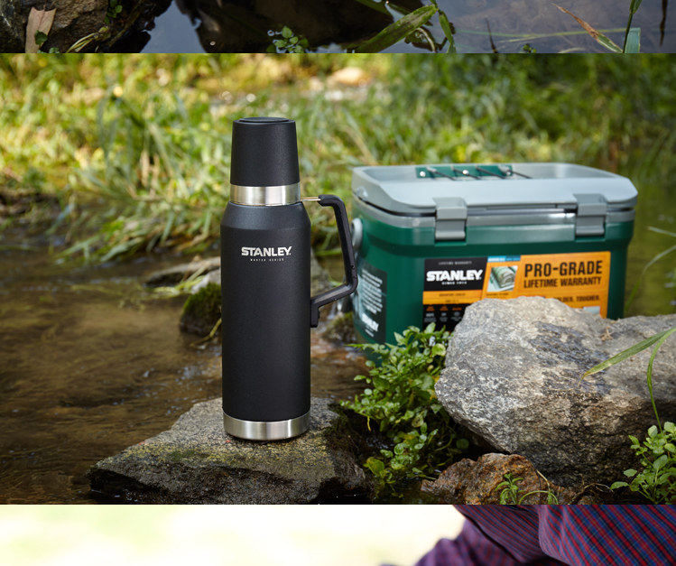 Stanley Stanley Stanley Stanley Steel Large Insulation Kettle Outdoor Portable Water Bottle Travel Car