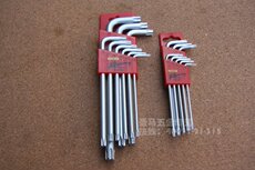 Ключ имбусовый (шестигранный) stanley/史丹利 8/9件套孔花形扳手 星型