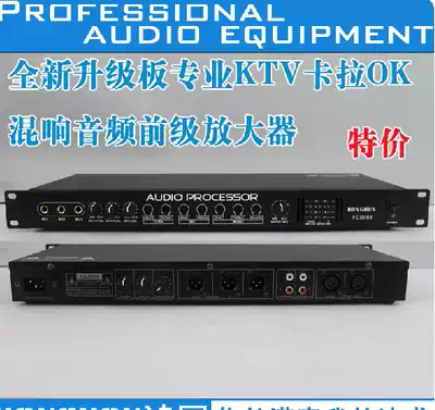 Mixer function Pre-effect Professional KTV high-fidelity karaoke mixer Audio pre-amplifier FCS988