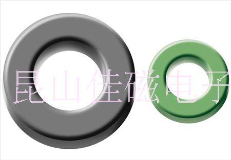 * 10K anti-interference ferrite magnetic ring 25 * 15 * 12 diameter 25MM inner hole 15MM thickness 12MM green magnetic ring