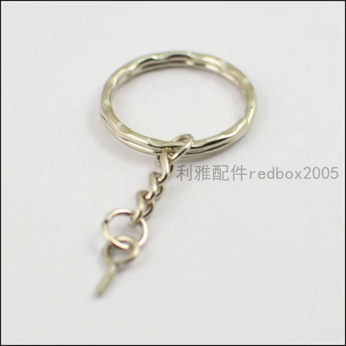 Черный брелок для ключей, 100 шт, 28mm, 25mm