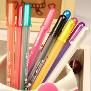 Sakura Cherry Blossom Solid Pen Jelly Pen Colored Pen DIY hand-painted brush with bright color frosted optional