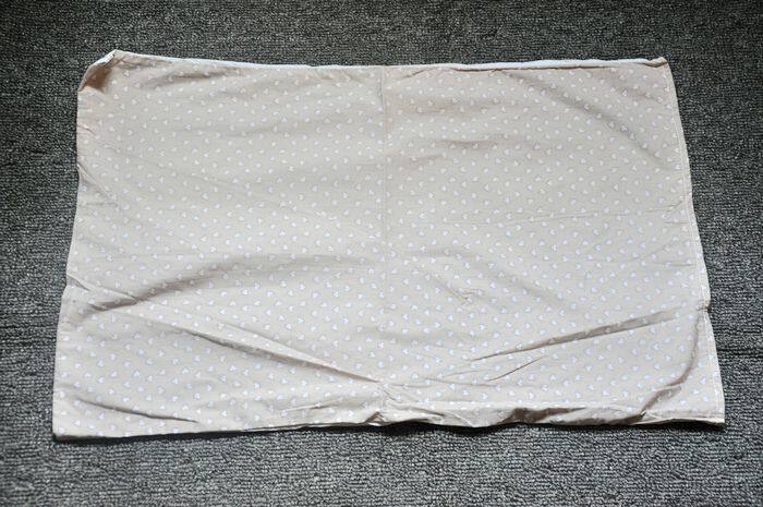 External baby pillow sleeve without inner core