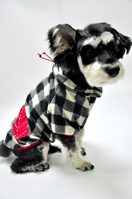 The original list of small defects special pet clothes autumn and winter English wind Christmas wind pet clothes dog clothes