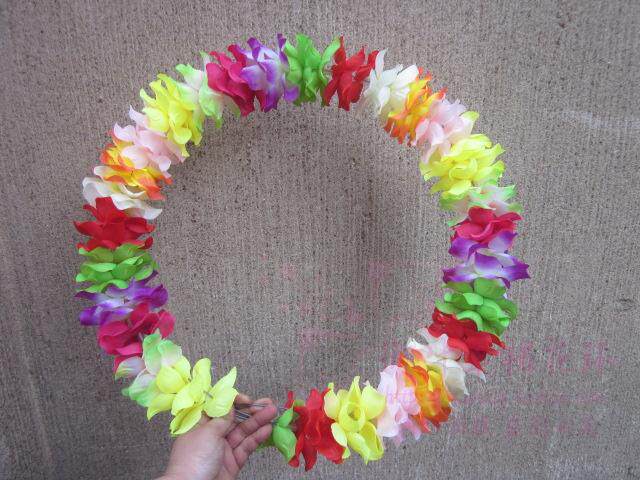 Color Parade Gymnastics Wire Garland Flower Gym Props Games Opening Ceremony Cheerleading Props
