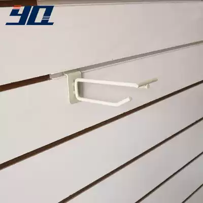 yq Yuanqi customized two-wire hook tag slot board hook jewelry hook Clothing hook slot board hook