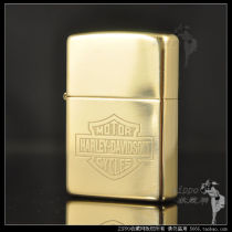 Original ZIPPO Zippo Lighter 16 Year OLD Classic Harley Pure Copper Etched Logo 254BHDH260