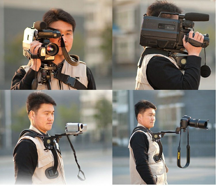 Thời đại nhẹ Q440 khung vai khung ổn định khung hình Máy ảnh DSLR DV chụp ảnh phụ kiện khung vai