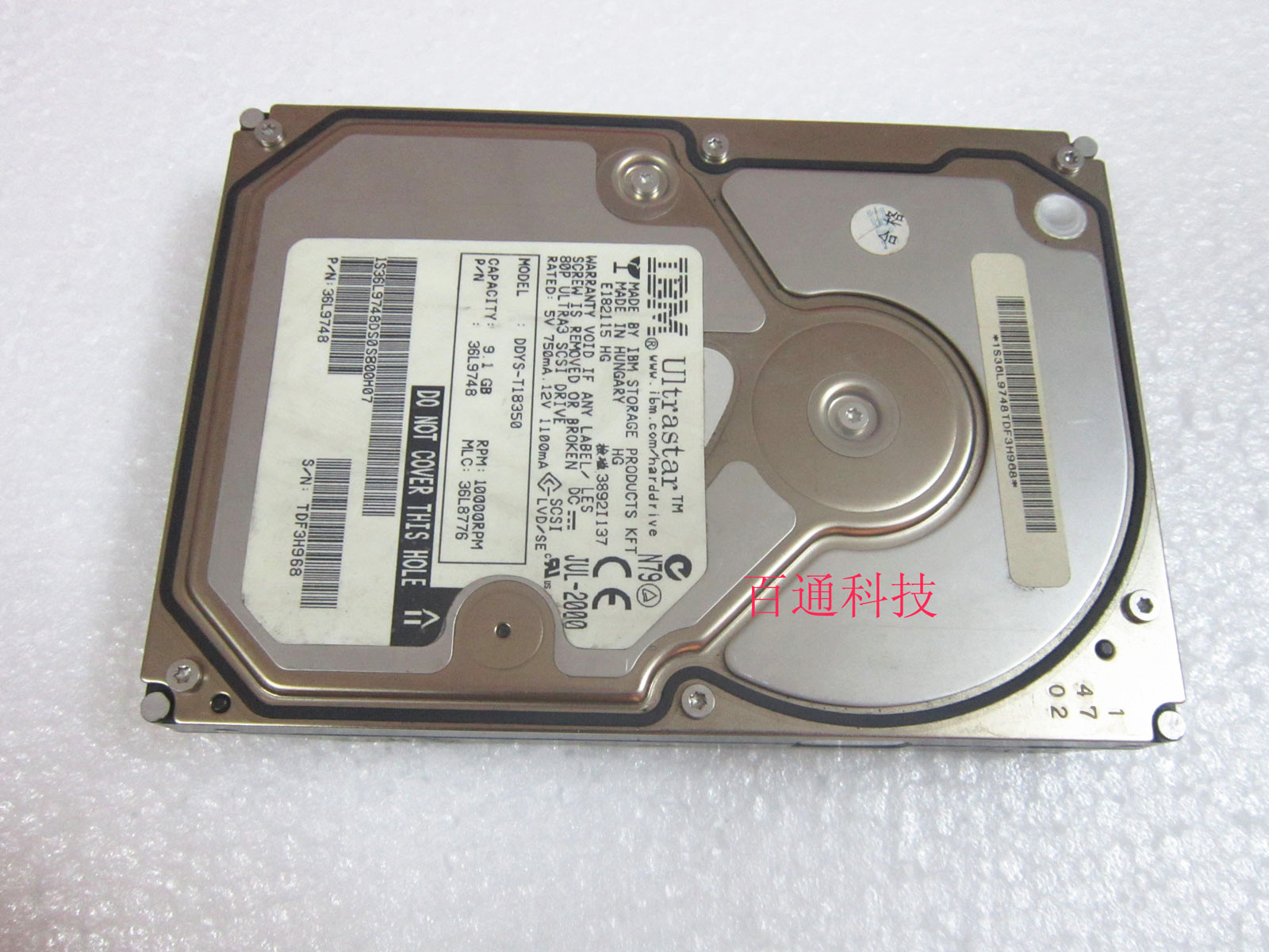 IBM 36L9748 36L8776 9 1GB 10000RPM 80PIN ULTRA3 SCSI hard drive