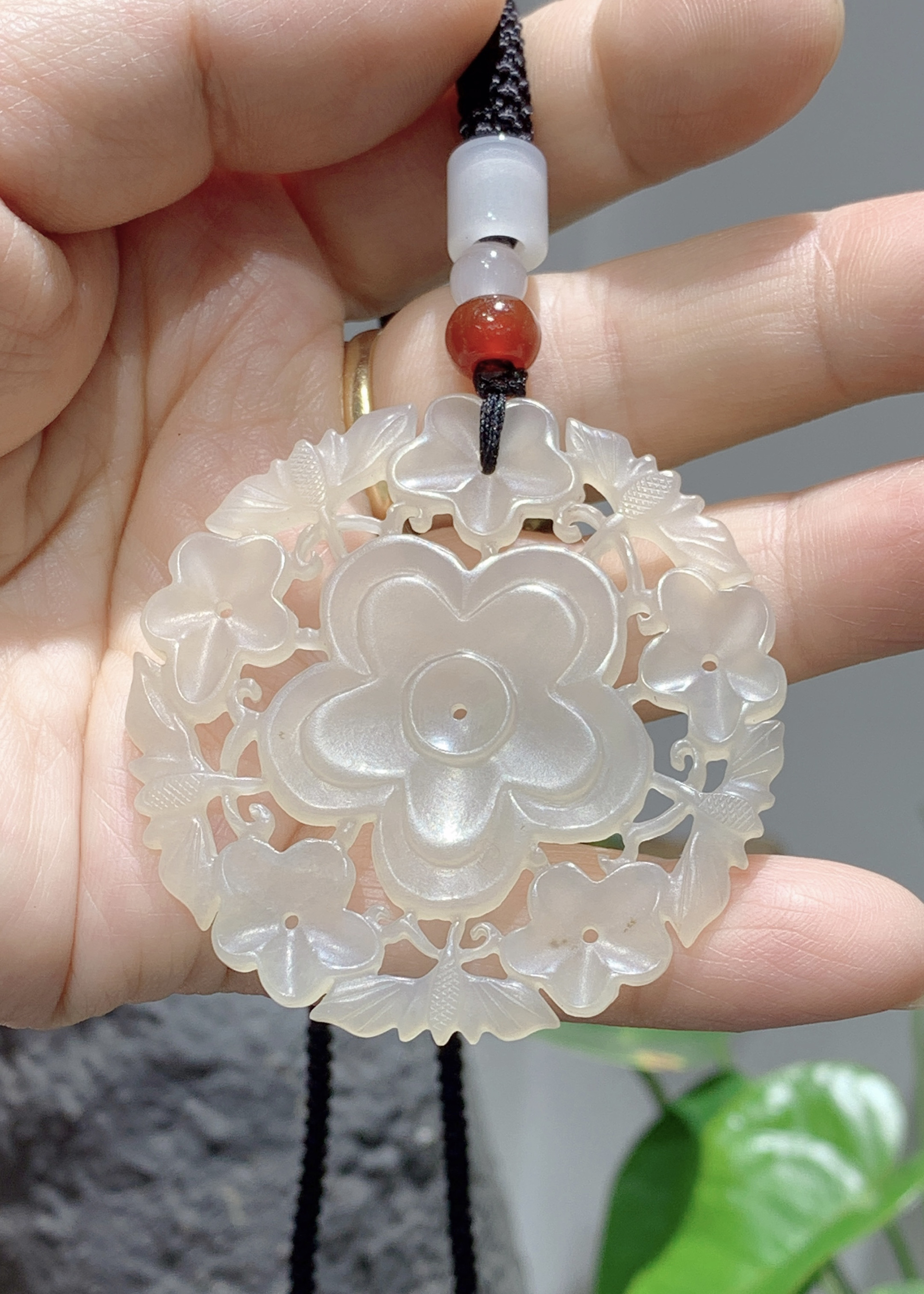 古玉白玉 最高ランク 羊脂白玉 寿老人 SC1002 | 和田玉・天珠販売