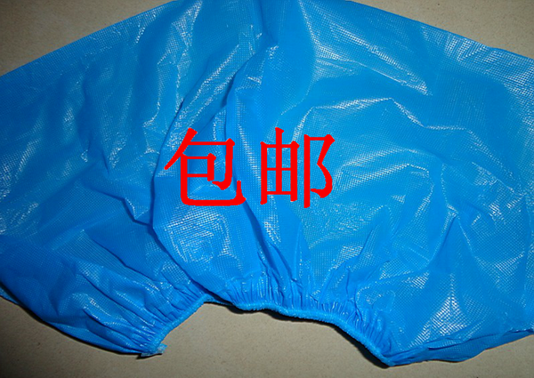 Disposable shoe cover Disposable CPE shoe cover Plastic shoe cover Thickened wear-resistant waterproof 2000 pieces 