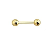 Золотой, 12mm, диаметр/размер 1.6, 5mm
