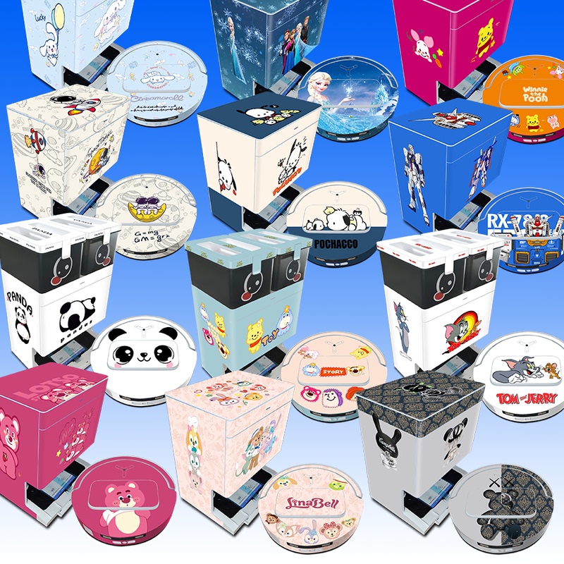 Ecovacs X9/11/12/T50/80S/90 Pro Plus Robot Vacuum Cleaner Sticker, Protective Film, Anti-Collision Strip