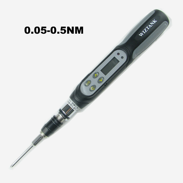 Taiwan imported digital torque screwdriver screwdriver 0 05-0 5NM digital torque torque screwdriver