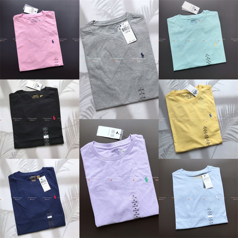 Big Kids and Adults Can Wear It ~ American Ralph Lauren Loose Casual Short-Sleeved T-Shirt Big Kids and Adults Can Wear It ~ American Ralph Lauren Loose Casual Short-Sleeved T-Shirt