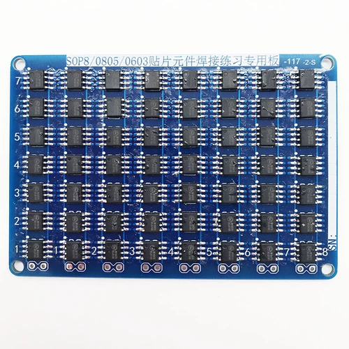 SMD компонента сварки чиповой платы упражнений STM Training Kit Sop8 Chip 0805/0603 ZY-15-17