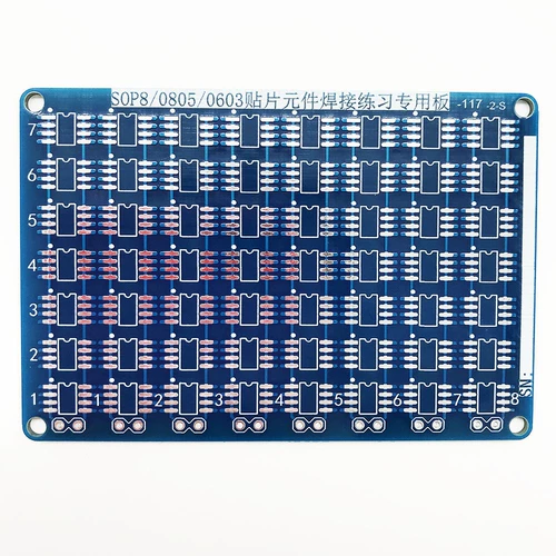 SMD компонента сварки чиповой платы упражнений STM Training Kit Sop8 Chip 0805/0603 ZY-15-17