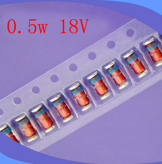 Patch voltage stabilizing diode 1206 1 2W (0 5 W) ZMM 18V voltage-stabilizing tube