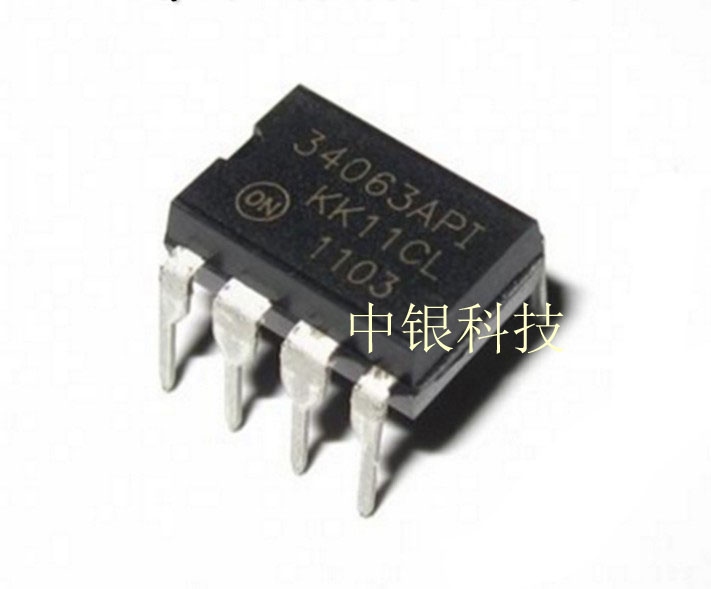 New MC34063 straight inserts MC34063A 1 2A DIP-8P DC voltage-stabilized converter controller