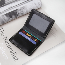 jia zhao jia drivers license card holder jia zhao bao header level vegetable tanned leather hand sewing man gong original design