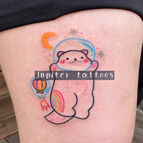 Full 15 yuan cute Yayfeng kitten tattoo sticker waterproof female durable simulation Korean ins Wind