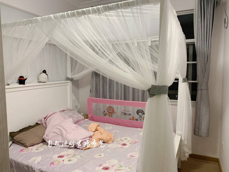 phong cách bên ngoài giường ngủ lưới gạc lớp vỏ và nhà trọ sáng lưới Đông Nam gió Village Mỹ Custom-lát gạch - Bed Skirts & Valances rèm giường ngủ