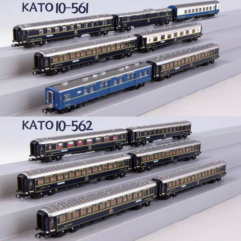 【Kato】N Scale Train Model 10-561/10-562 Oriental Express 88 13-Car Set, Restocking in Progress