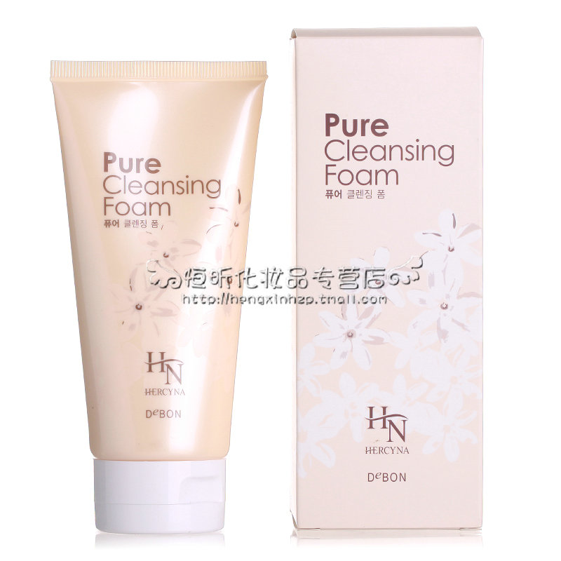 蝶妆 海皙蓝慧娜纯皙净澈温和泡沫洁面膏150g 洗面奶 专柜正品
