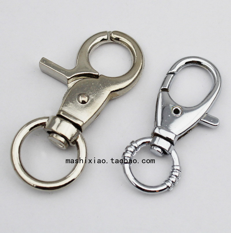 High quality Zinc alloy keychain Men's keychain Car keychain Large luggage buckle Large keychain
