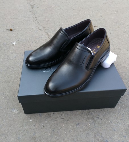 17 new imperial tide leisure business real cow leather men's single leather shoes★Bull Leather Shoes-Men's shoes stock Number 8003-51